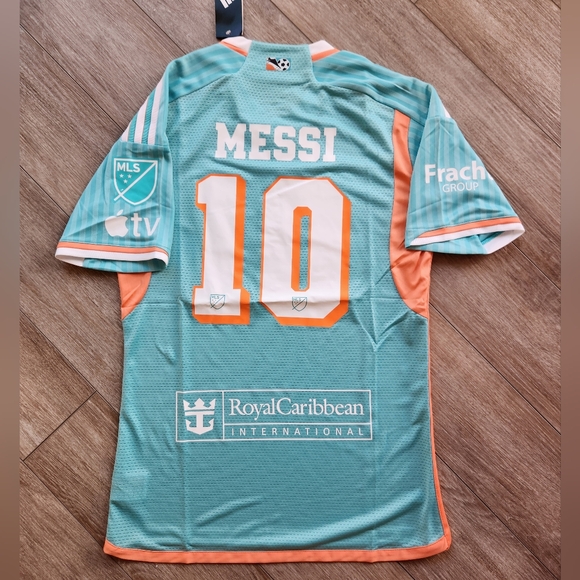 Jersey 2024 Inter Miami Aqua Messi#10 - Picture 9 of 11